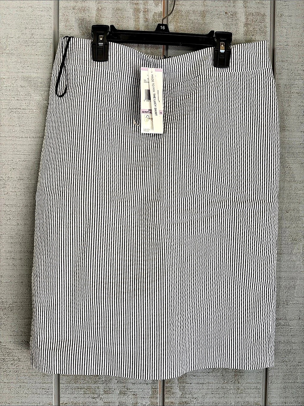 Jones New York The Lucy Skirt Striped Pencil Skirt Size 6